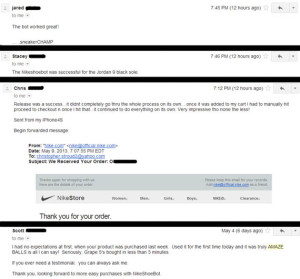 nike warranty claim status