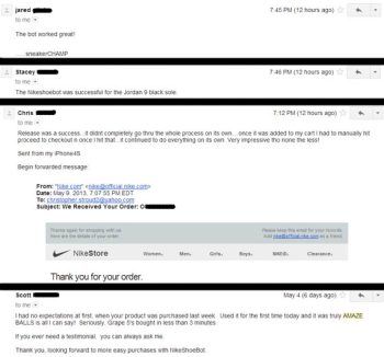 nike warranty claim status