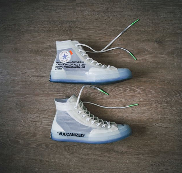 off white converse unboxing