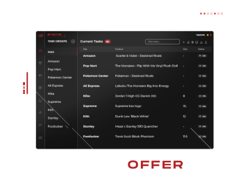 NSB Nike snkrs bot shopify pop mart amazon aliexpress