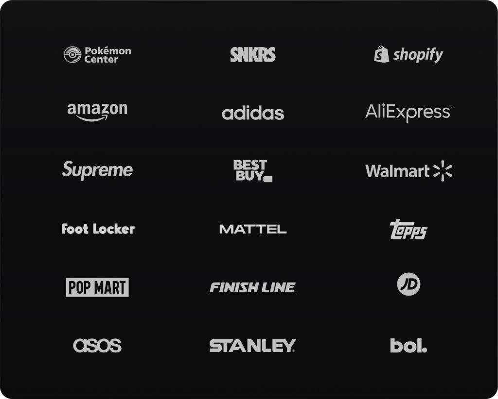 Nikeshoebot NSB supported sites
