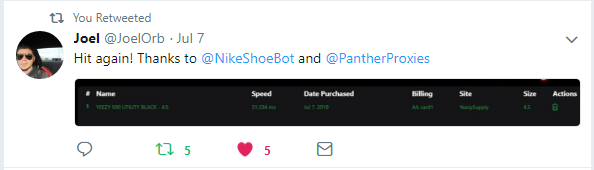 buy nike shoe bot