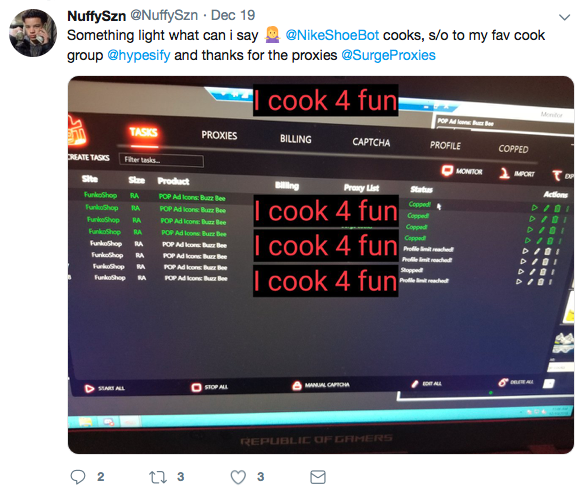 nike website bot