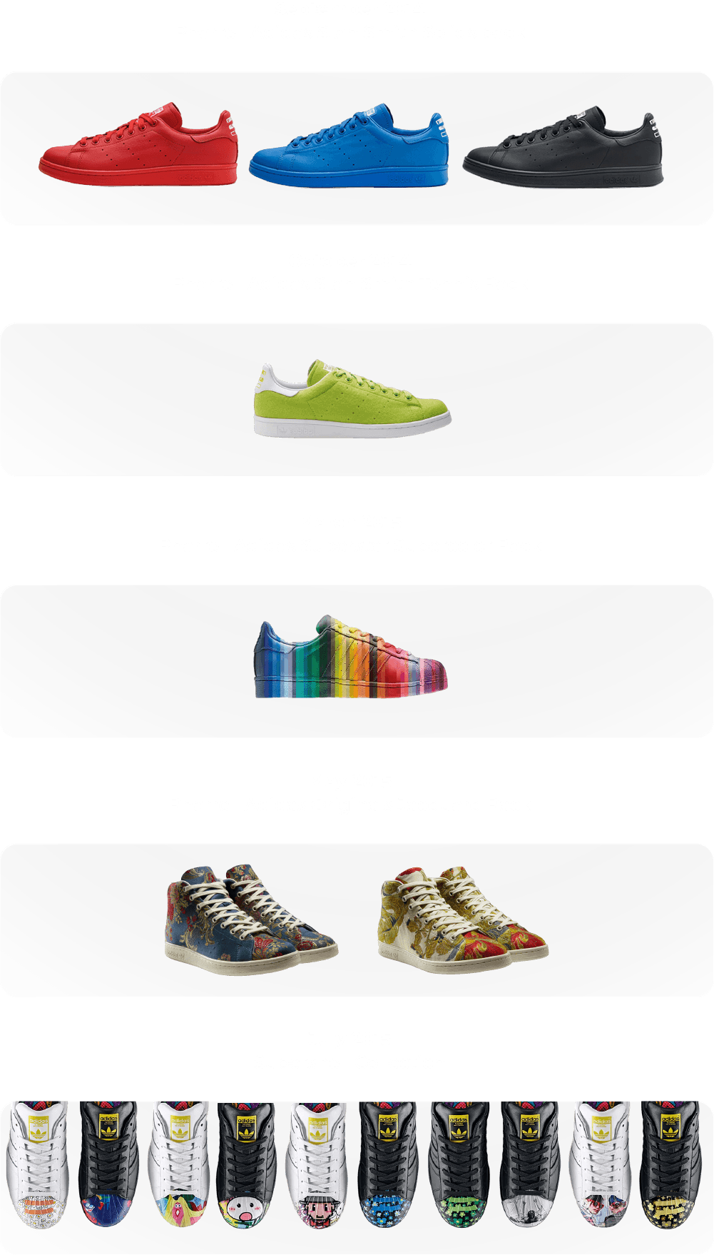 Adidas Pharrell Partnership Originals