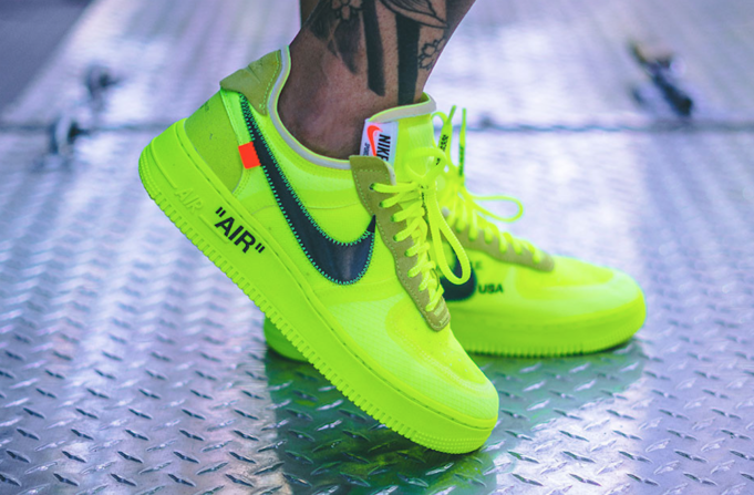 off white air force 1 yellow