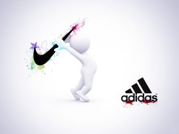 The competition between Nike and Adidas