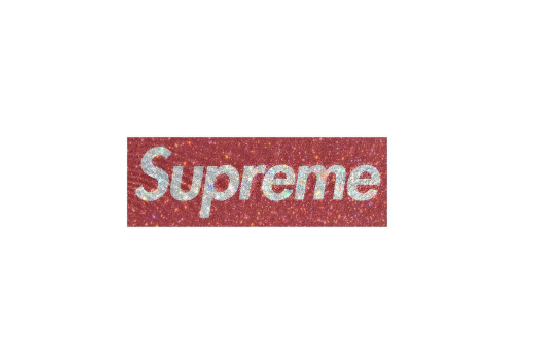 Supreme Box Logo x Swarovski