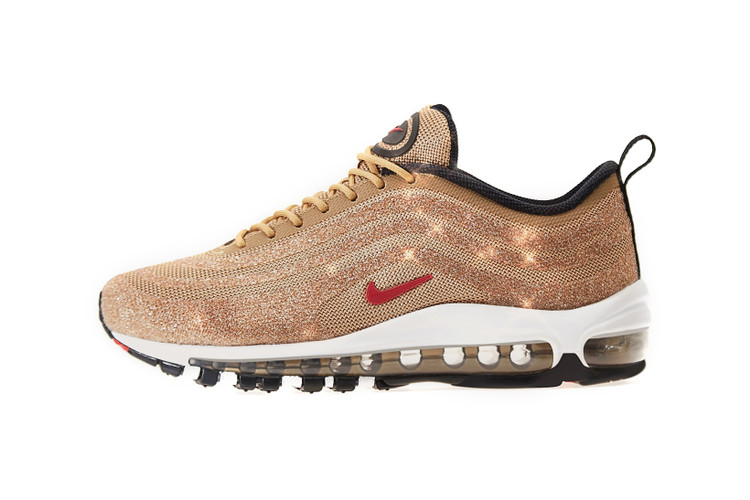 nike 97 metallic gold