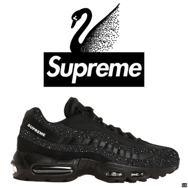 supreme x nike air max 95 x swarovski