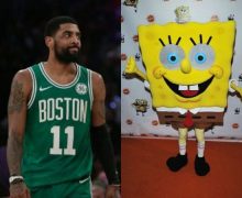 Kyrie and SpongeBob