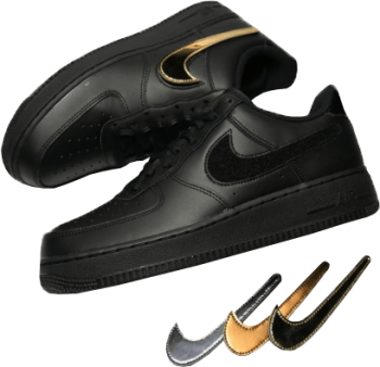 nike small swoosh shoes
