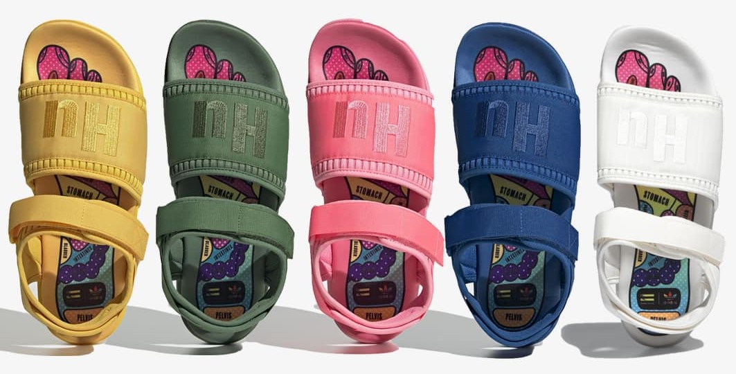 adidas pharrell hu sandals