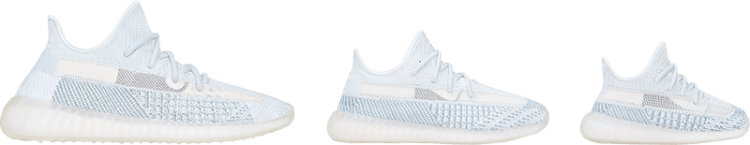 yeezy citrin and cloud white