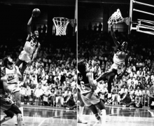 Michael Jordan Shattered Backboard moment