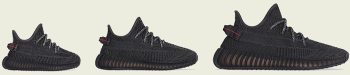 Yeezy releases 2019: yeezy 350 v2 black family size