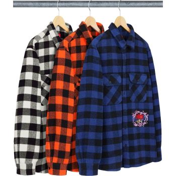 1-800 Buffalo plaid shirt - Supreme Nike week 11