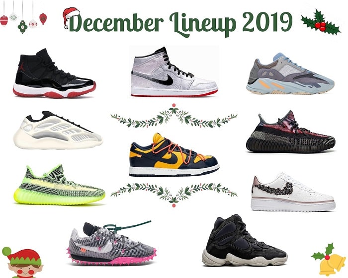 December 2019 Sneaker Releases: 'Tis The