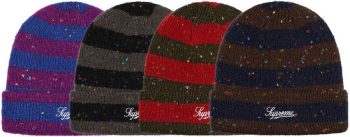 Stripe beanies - Supreme nike air max week 11