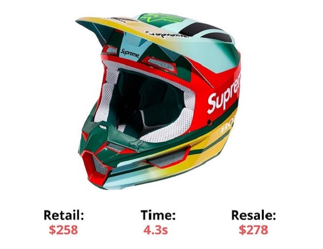 Supreme Honda Fox Racing V1 Helmet supreme items