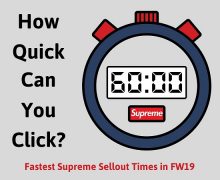 Supreme Sellout Times