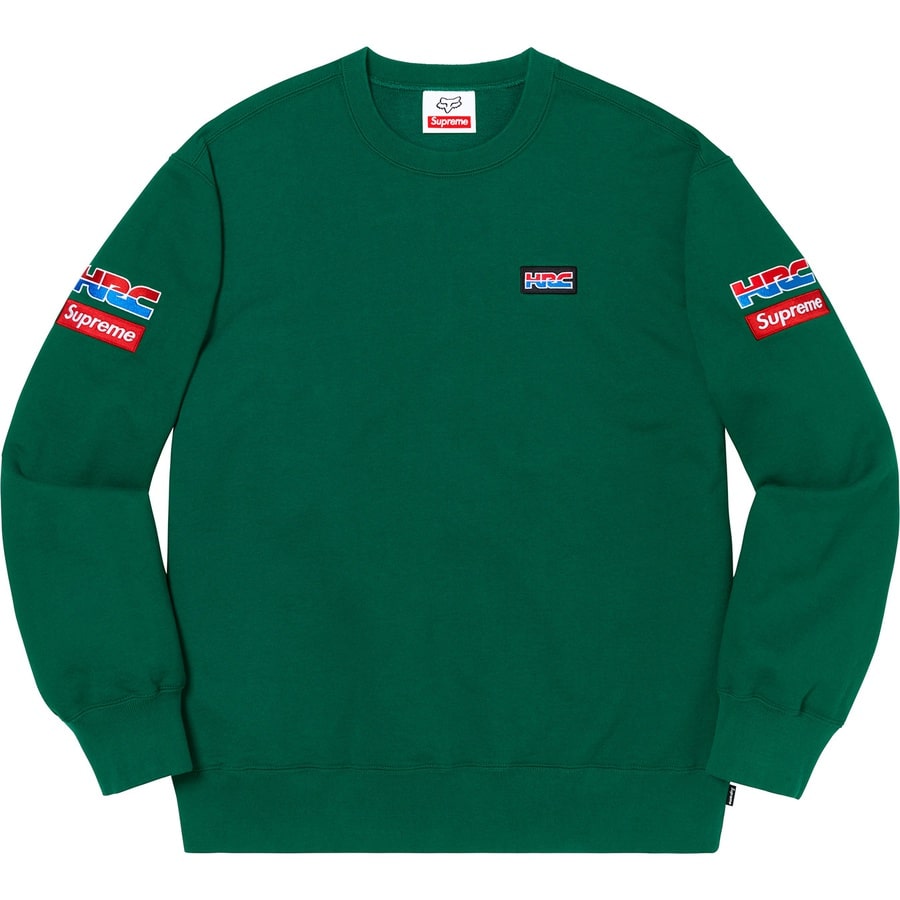 Supreme items supreme – Honda – Fox Racing Crewneck Dark green