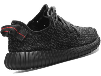 Black Yeezy 350 Pirate Black