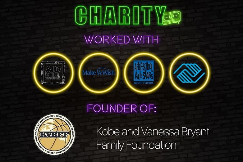 Kobe Bryant - Black Mamba Charitable Work