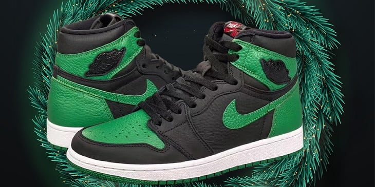 AJ1 Pine Green On Pine Leaves AJ1 Pine Green On Pine Leaves