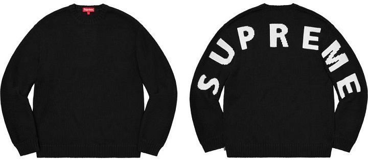 Back logo sweater Supreme Timberland