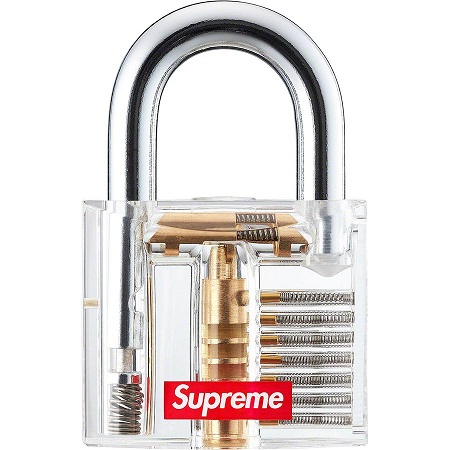 Supreme Drops - Transparent lock