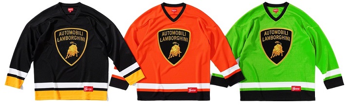 Supreme Lamborghini Hockey Jersey