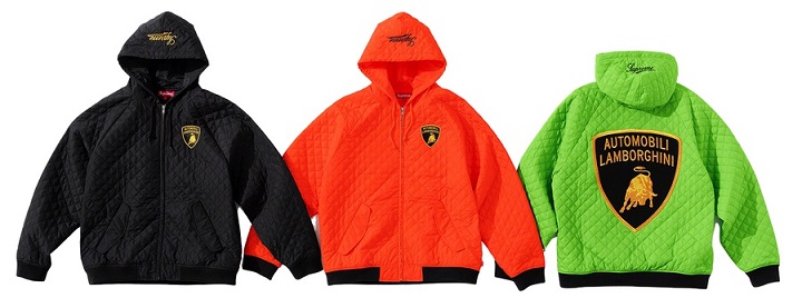 Supreme Lamborghini Hooded Work Jacket