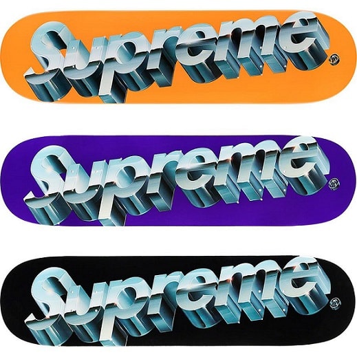 Chrome Deck - Supreme Tees Supreme Spring Tees Week 8