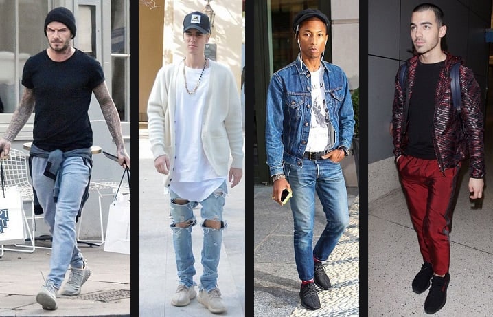 best jeans to wear with yeezys