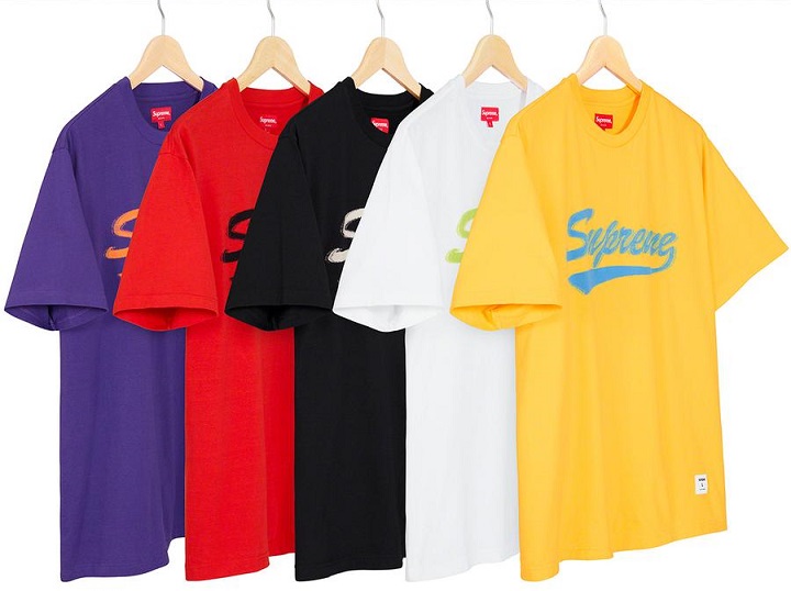 Intarsia Script tee - Supreme Hoodie