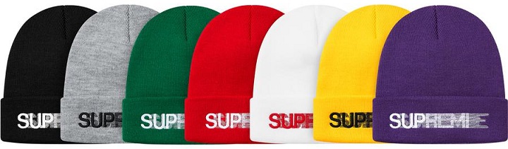 Motion Logo Beanie - Supreme Hoodie