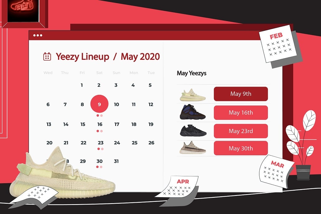 yeezy drops may 2020