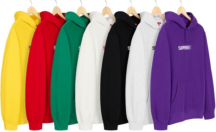 Supreme Hoodie Motion Logo - supreme prices