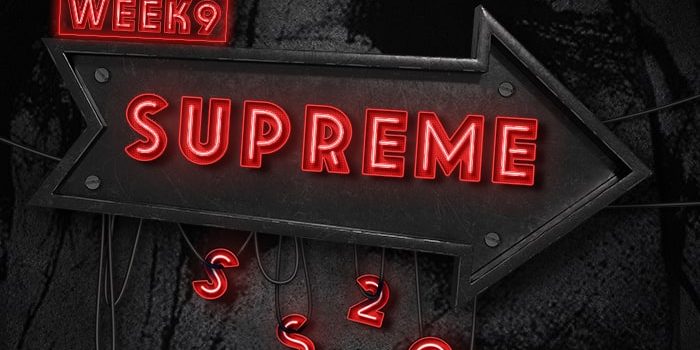 Supreme My bloody valentine week 9