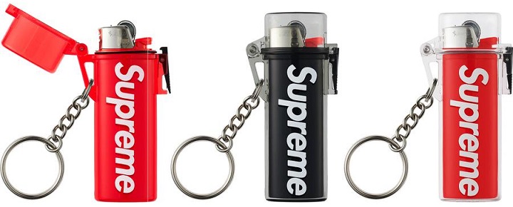 Waterproof Lighter Case Keychain - Supreme Hoodie