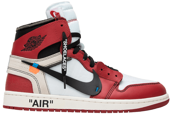 Virgil Abloh Designs AJ1 Red