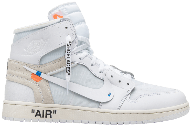 Virgil Abloh Designs AJ1 white