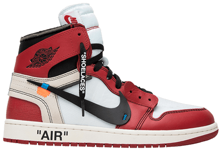 red jordans – OW AJ1 Chicago