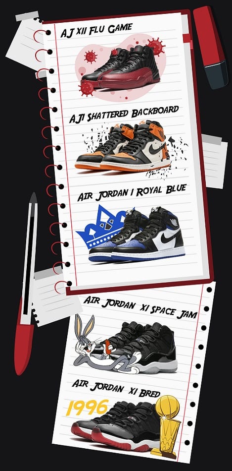 Air Jordan backstories