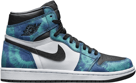 New Jordan 1s tie dye