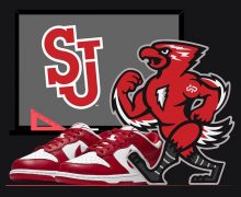 Nike Dunk Red St Johns