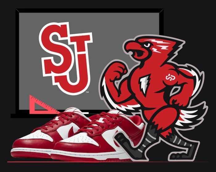 Nike Dunk Red St Johns Nike Dunk Red St Johns
