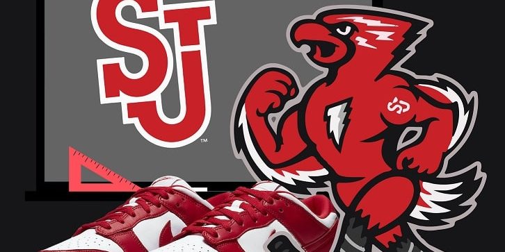 Nike Dunk Red St Johns Nike Dunk Red St Johns