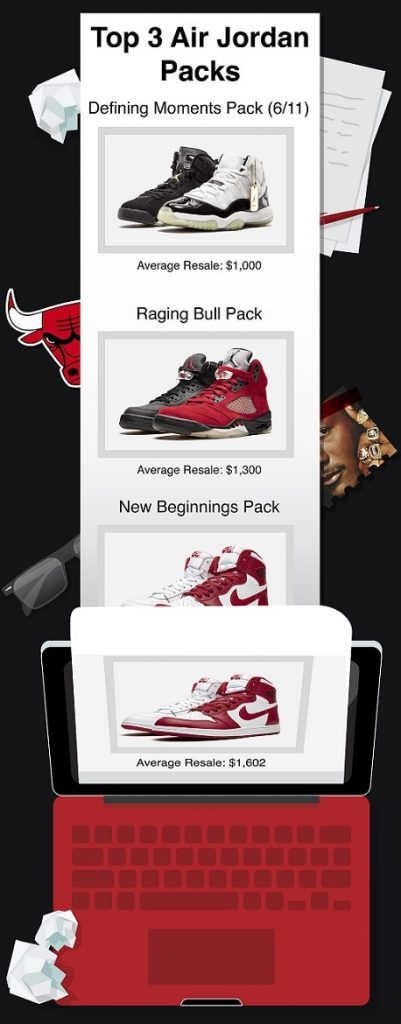 best air jordan packs