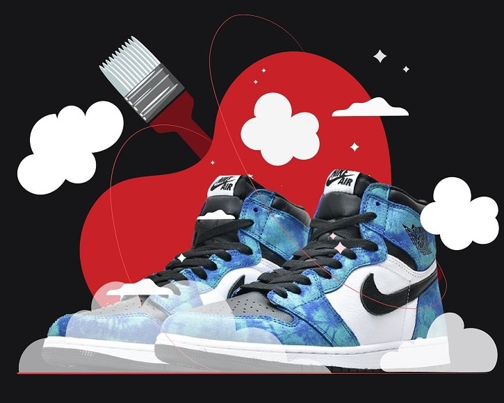 jordan 1 tie dye